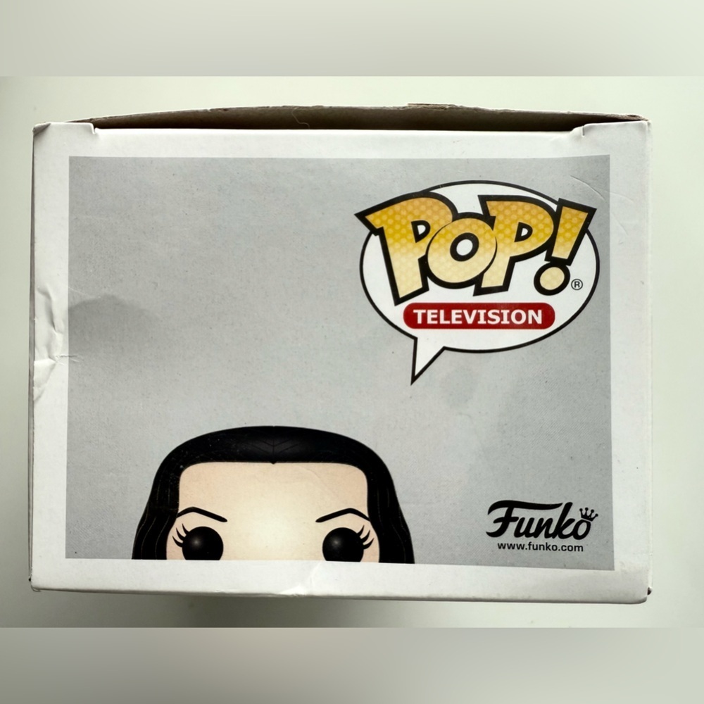 Funko Pop The Addams Family Morticia Figure - Black and White - Picture 6 of 7